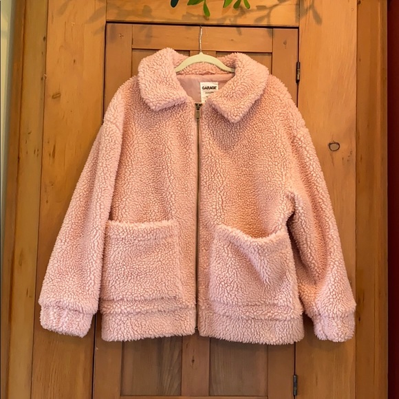 garage sherpa jacket